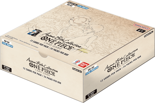 ONE PIECE Card Game – Extra Booster Anime 25th Collection EB-02 Booster Box