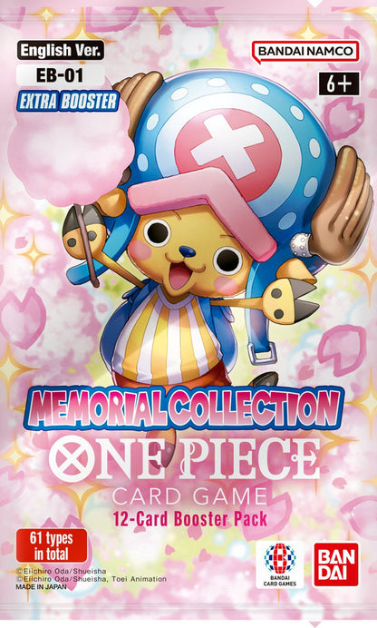 ONE PIECE Card Game – Extra Booster Memorial Collection EB-01 Booster Box