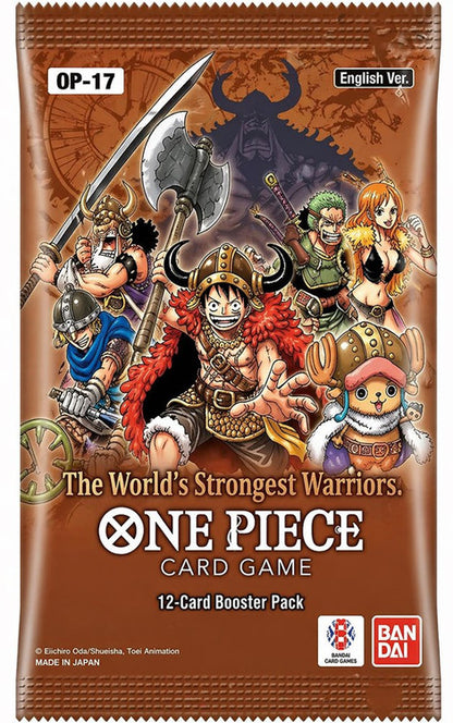 (Pre-Order) ONE PIECE Card Game – The World’s Strongest Warriors OP-17 Booster Box