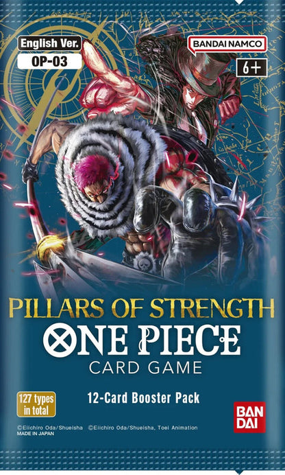 ONE PIECE Card Game – Pillars of Strength OP-03 Booster Box